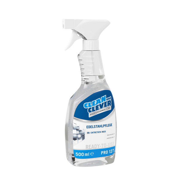 CLEAN and CLEVER Edelstahlpflege PRO 127, 500ml