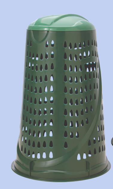 Abfallsackhalter 110lt, Kunststoff PP, grün