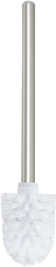 WC-Besen ø72mm weiss, Edelstahlgriff Spirella