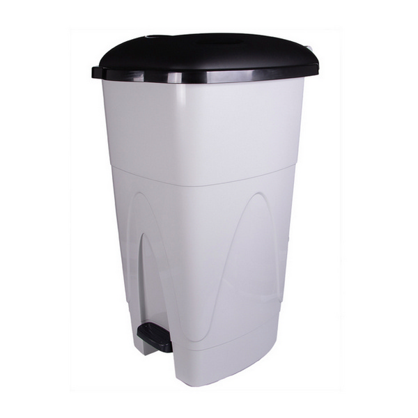 Treteimer 110lt, Kunststoff grau