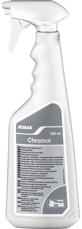 Chromol Edelstahlpflege 6x500ml, Reinigungs- und 