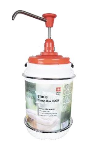 Handreinigungspaste STRUB Clean BIO 3000,  2000ml Systemflasche