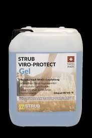 Händedesinfektionsmittel-Gel, STRUB Viro-Protect Gel, 5l Bidon !NSV!