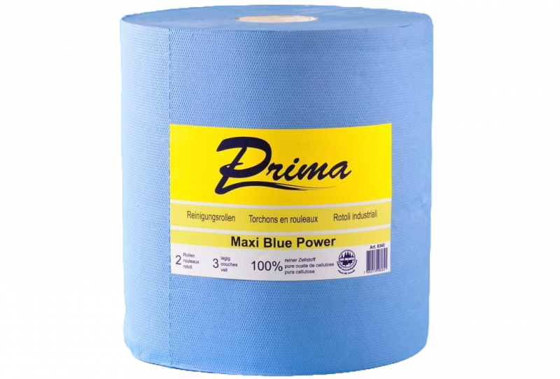 Maxi-Reinigungsrolle ''Blue Power'', 3-lg, 180lfm