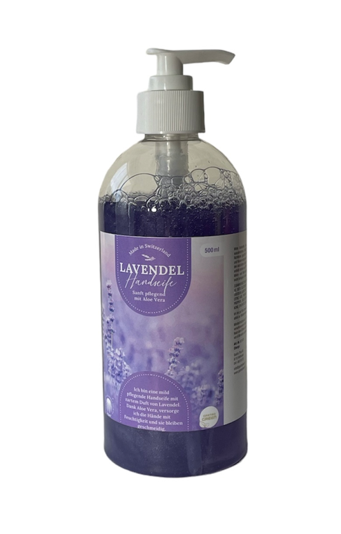 Seifencrème Lavendel, lila, 500ml