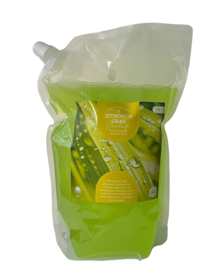 Seifencrème Zitronengras, gelb, 2lt