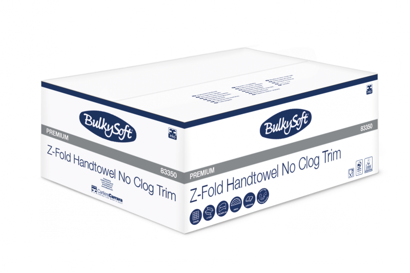 Papierhandtücher BulkySoft, Z-Falz, 2-lg, PEFC zertifiziert