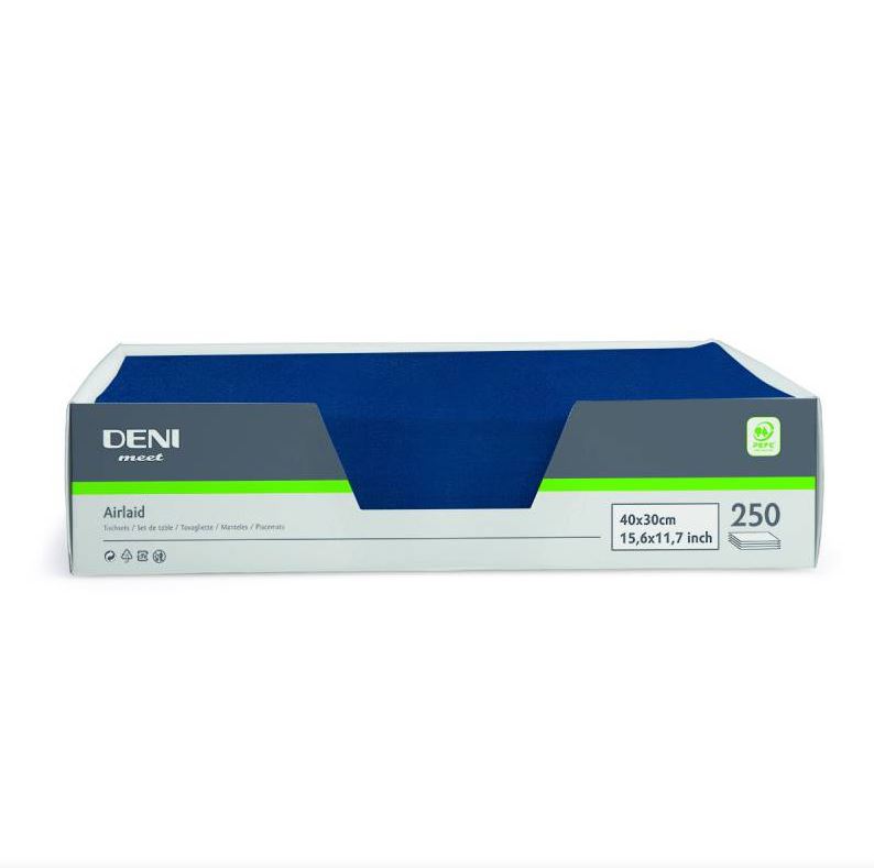 Tischset Airlaid, 30x40cm, blau