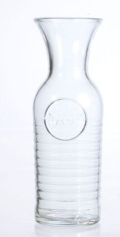 Karaffe Officina 1.18lt., 1lt geeicht "CE", H 275mm, ø90mm