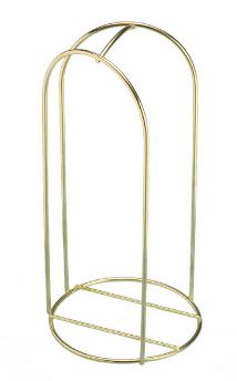 Ständer für Gläser- und Tassenunterlagen 10x21cm gold