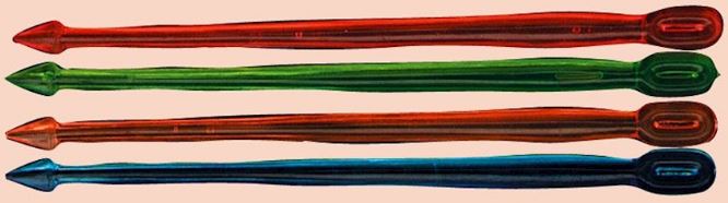 Cocktail-Sticks Allespicker 'Bohne', bunt 9cm