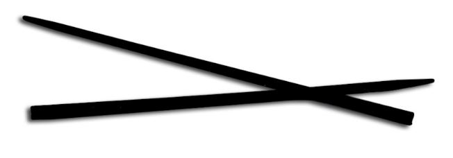 Cocktail-Stirrer, prisma schwarz mit Spitz, 15.3cm !NSV!