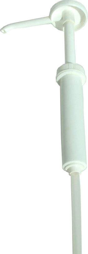 Dosierpumpe für Brennpaste, Kunstsoff weiss mit Gewinde