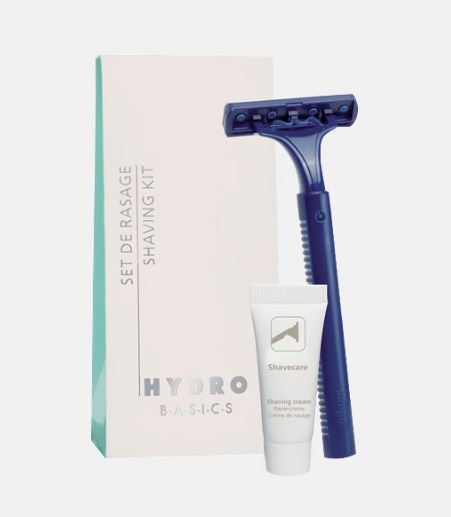 Rasierset, im Karton, weiss, HYDRO BASICS !NSV!