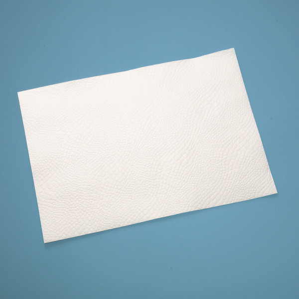 Napperons Krokoprägung 40x55cm weiss !NSV!