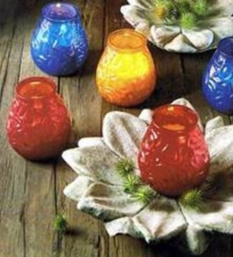 Partylichter lemon, Brenndauer ca. 70Std