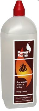 Brennsprit  1000ml mit Sicherheitsverschluss rot