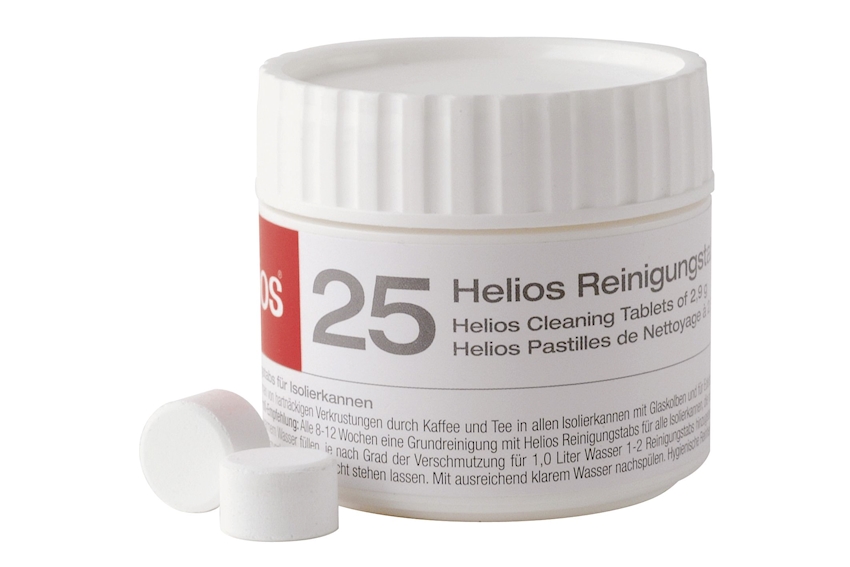 Reinigungstabs Helios für Thermoskannen 2.9g