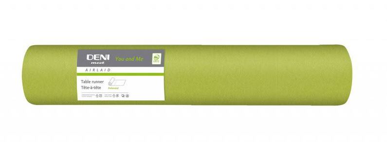 Tischläufer Airlaid you &amp; me, 120x40cm kiwi