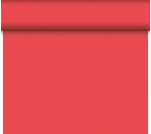 Dunicel Tischläufer Tête-à-Tête 0.4x24m rot