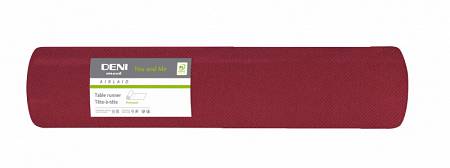 Tischläufer Airlaid you &amp; me, 120x40cm bordeaux