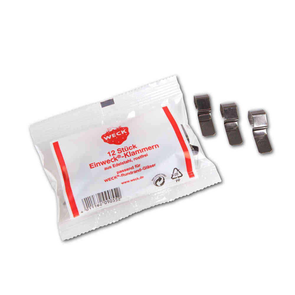 Klammern für WECK-Gläser