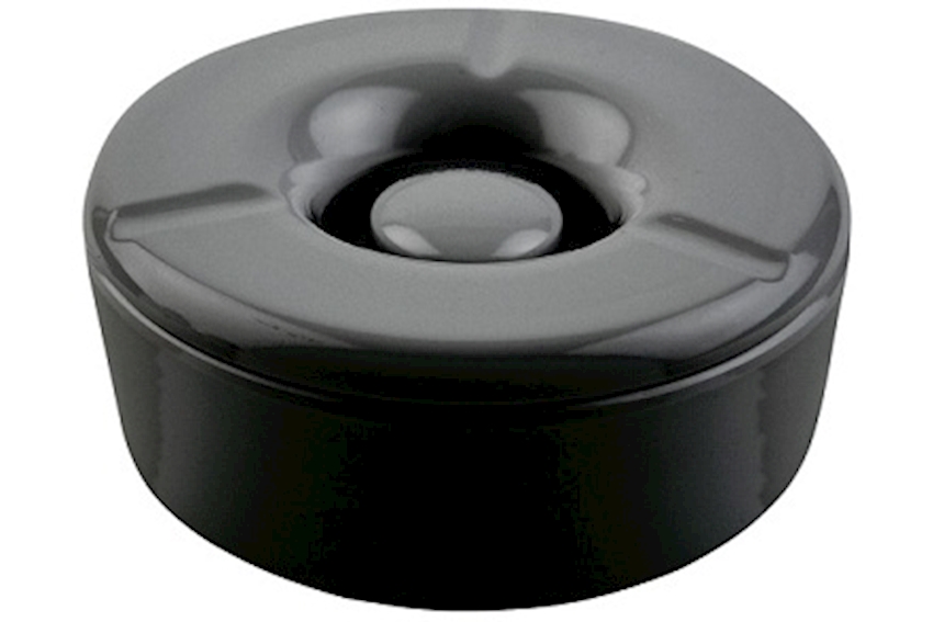 Aschenbecher, Melamin schwarz ø11.5cm