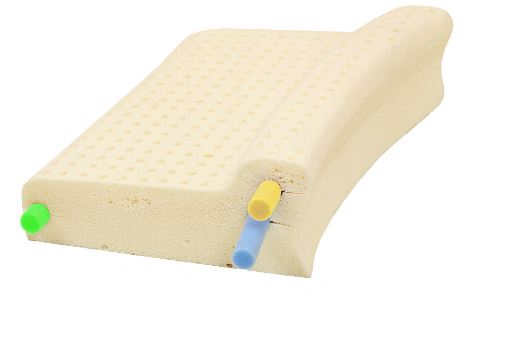 Nackenkissen adatto grande mit Baumwollhülle und Einsätzen