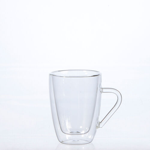 Mug Tasse Tee 32cl mit Henkel, H113, Ø85, doppelwandiges Thermic-Glas