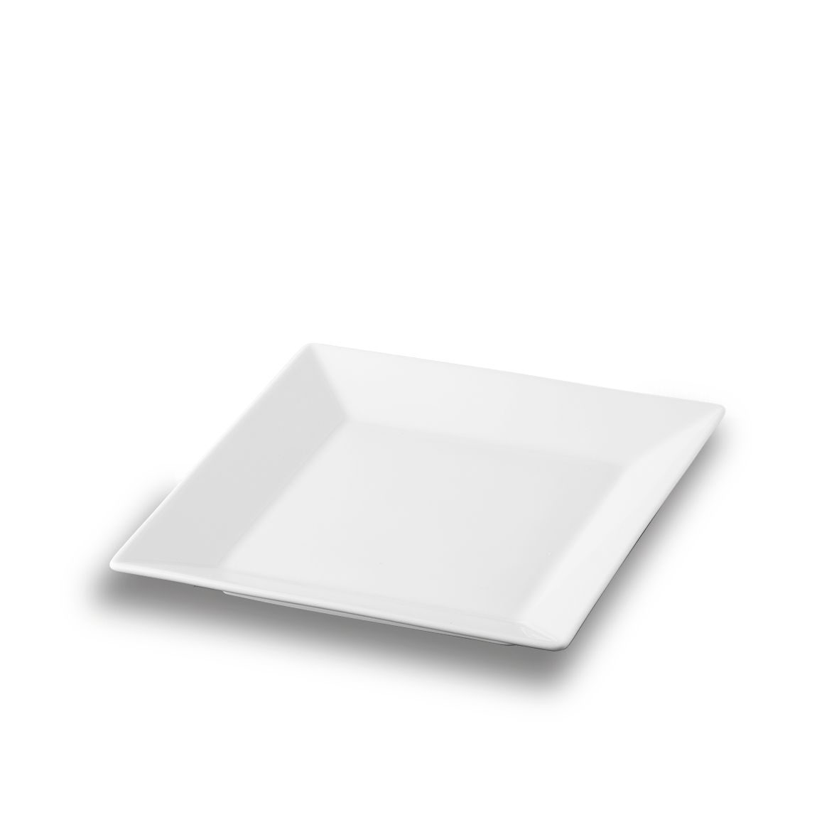 Teller flach viereckig 21cm  Actual