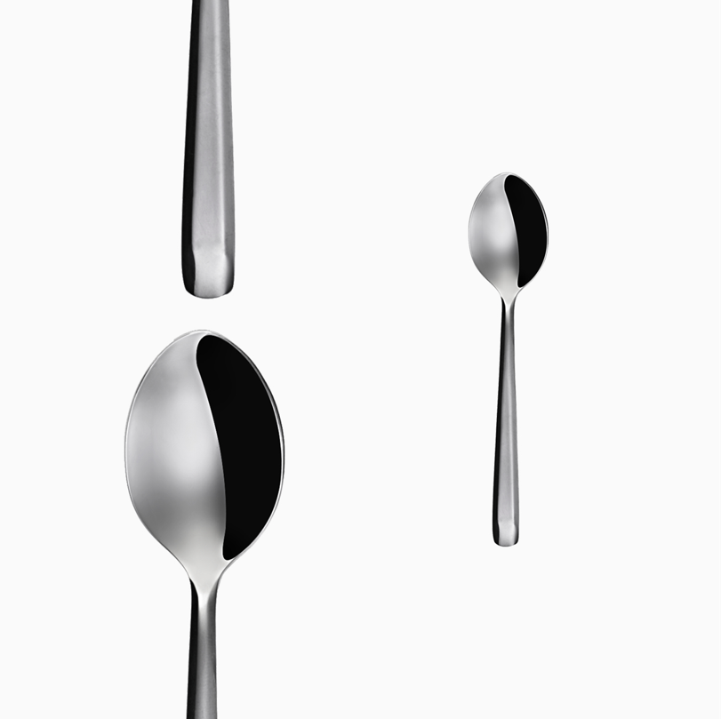 Kaffeelöffel Amsterdam ganz poliert/all mirror