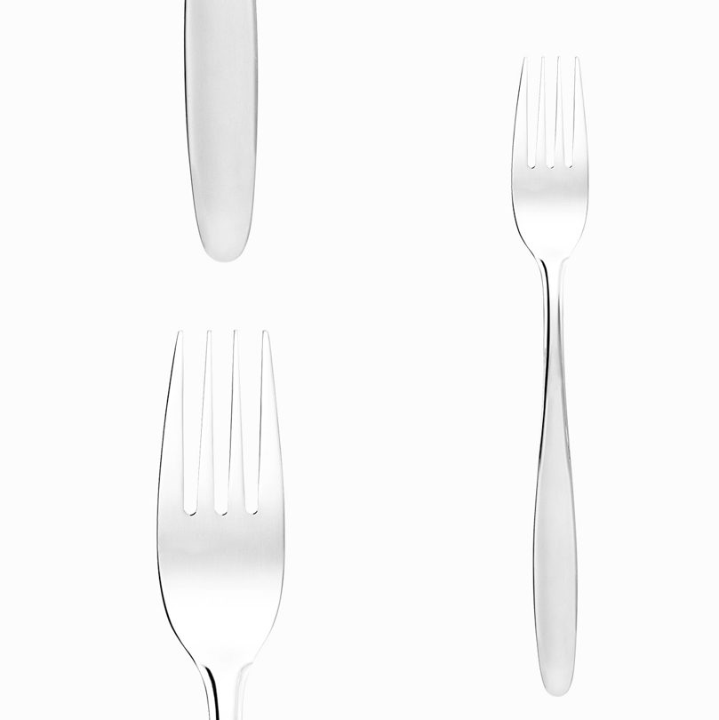 Dessertgabel Capri ganz poliert/all mirror