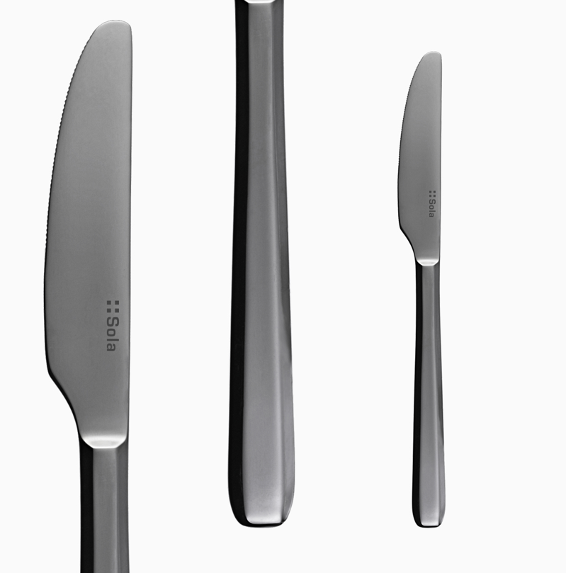 Dessertmesser Amsterdam ganz poliert/all mirror