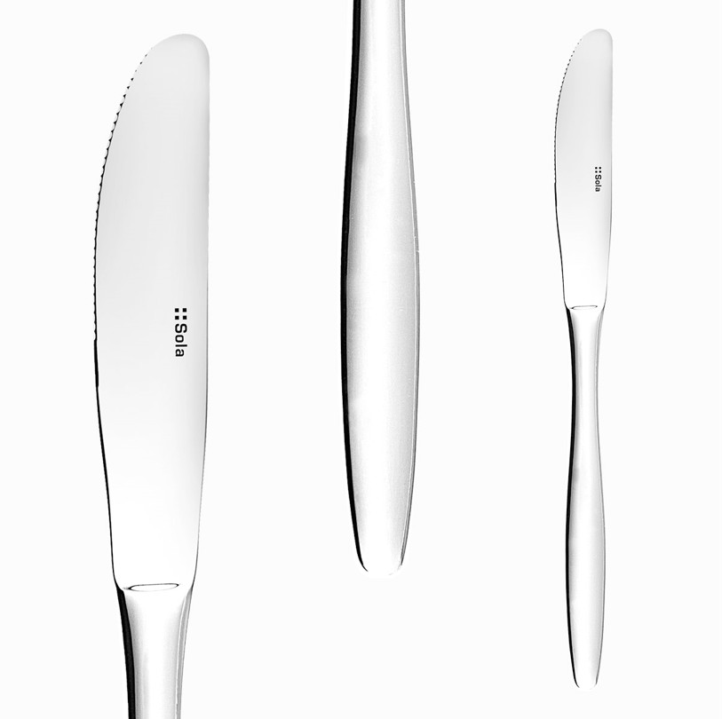 Tafelmesser Capri ganz poliert/all mirror