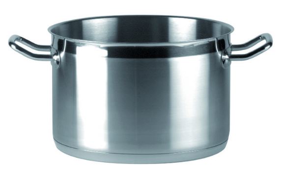 Kochtopf halbhoch, Boden: 15cm