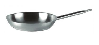 Bratpfanne Basic ø24cm, Boden: 18.5cm, unbeschichtet, Piazza