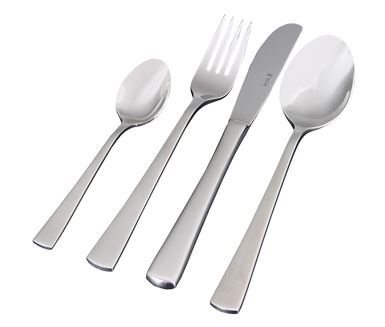 Tafelmesser Hit/Zürich Stiel matt/handle satin