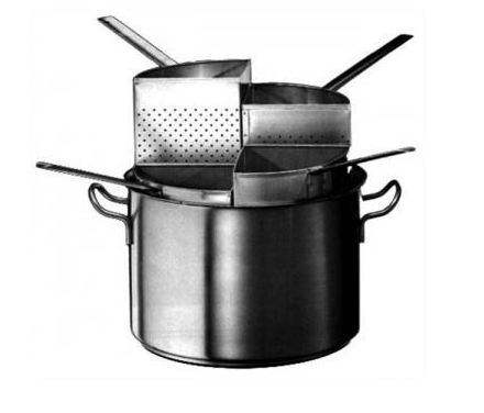 Teigwaren-Einsatz H23cm, ø36cm