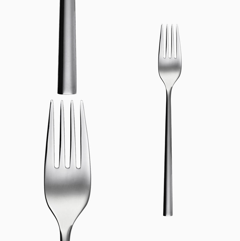 Essgabel Living ganz poliert/all mirror 210mm