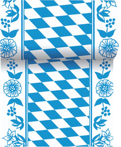 Dunicel Tischläufer 0.15x20m  Bayrische Raute