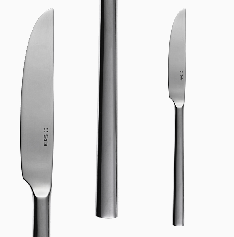 Dessertmesser Living ganz poliert/all mirror