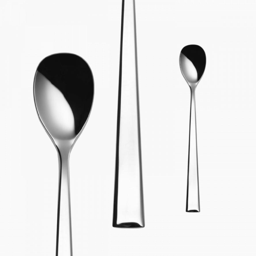 Limonadenlöffel Alessandria poliert/all mirror