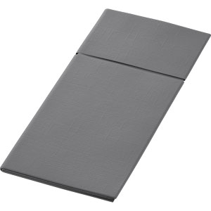 Duniletto Serviettentaschen, 48x40cm, granite grey