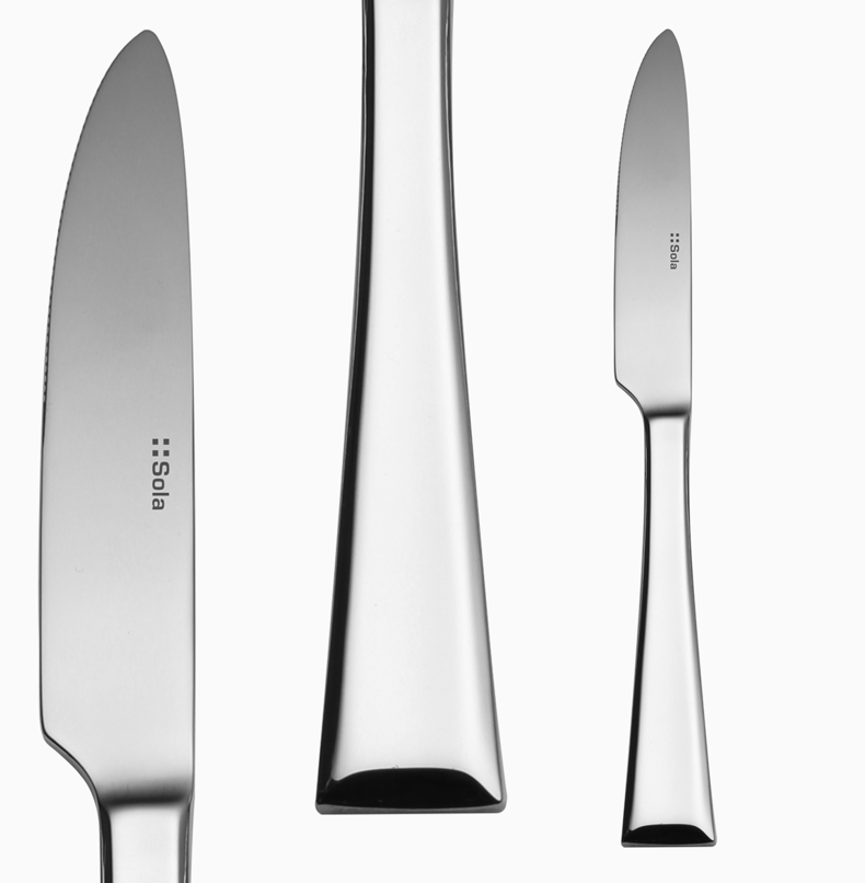 Dessertmesser Alessandria poliert/all mirror