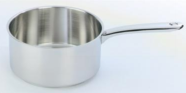 Stielkasserole halbhoch, Boden: 11.7cm