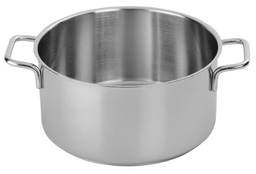 Kochtopf halbhoch, Boden: 13.7cm