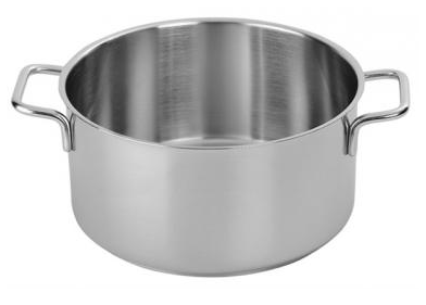 Kochtopf halbhoch, Boden: 17.7cm