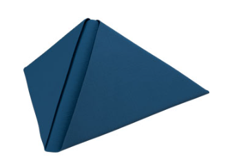 Servietten Dunilin, 40x40cm, dunkelblau