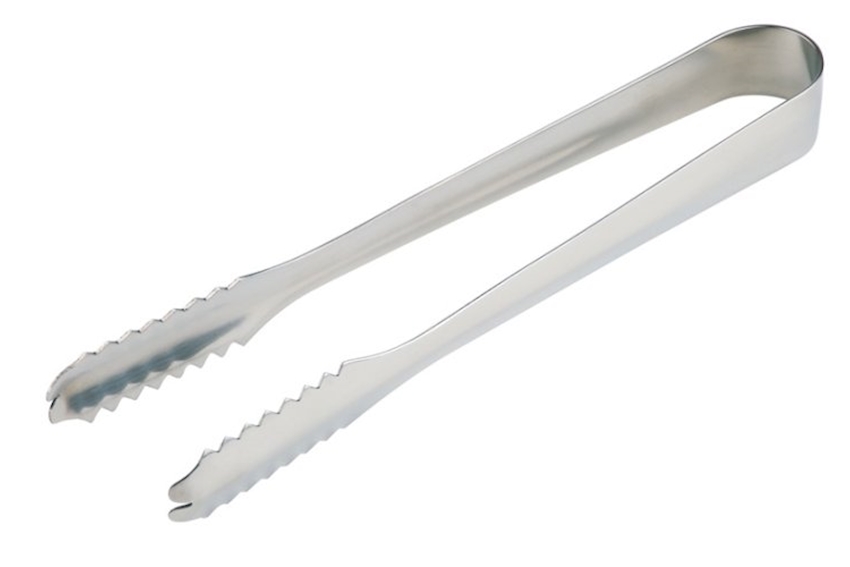 Eiswürfelzange 17cm CNS chrom !NSV!