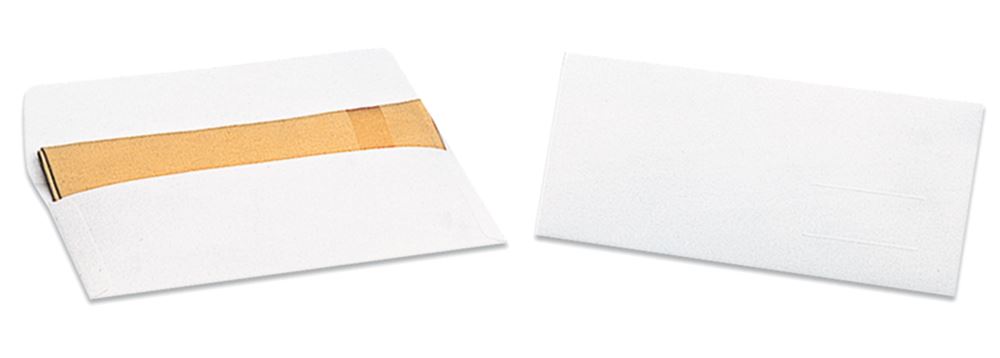Serviettentaschen, 27x12cm, weiss uni